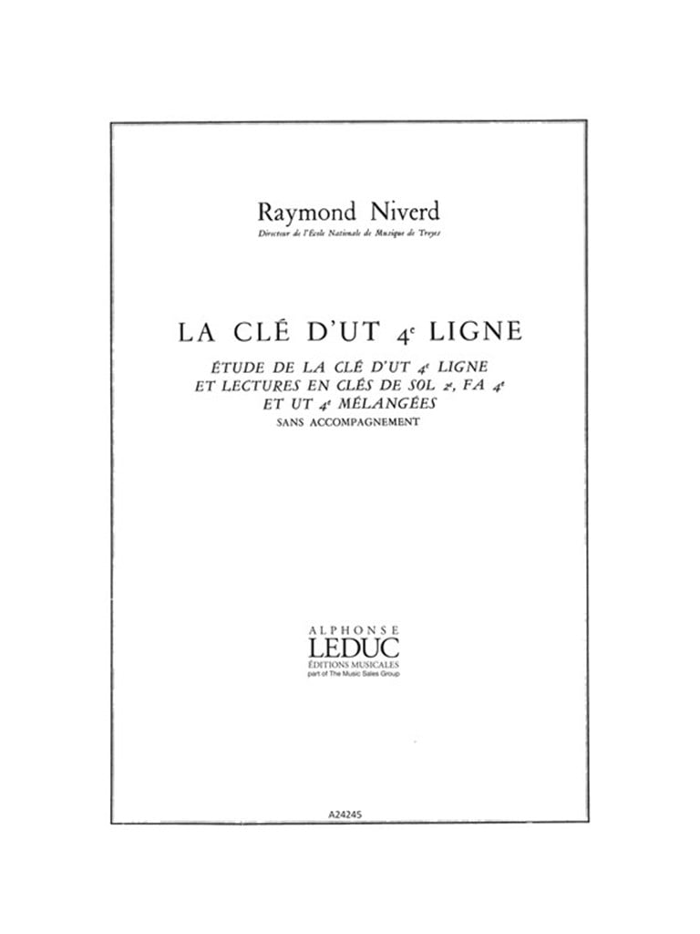 Niverd Cle Dut 4eme Ligne Technical Studies
